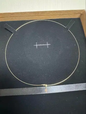 agete K10 와이어 체인 목걸이