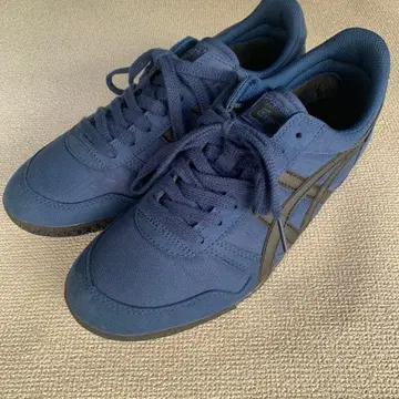 레어 오니츠카 타이거 네이비 스니커즈 US 8