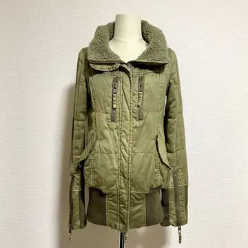 Y2K 페어리 그런지 헤이세이 갸루 페이드 모즈 코트