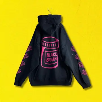 BLACK BRAIN 블랙 브레인 후드 맨투맨 필름 케이스 로고