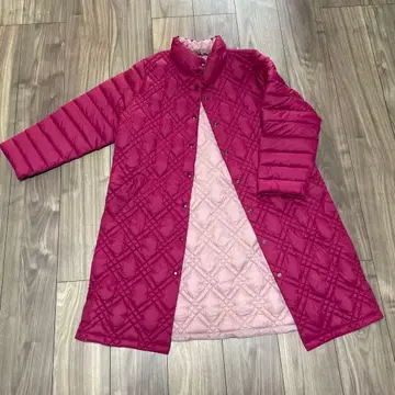 하루메쿠 CERISIER 다운 코트 라이트 다운 롱 코트