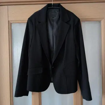 UNTITLED 블랙 테일러드 자켓 42