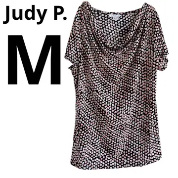 새상품급 Judy P. [ M ] 도트 무늬 반팔 튜닉 여성용