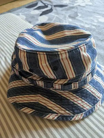 REAL McCOY'S 스트라이프 버킷 햇