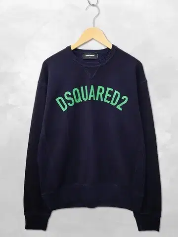 디스퀘어드 로고 프린트 크랙 맨투맨 트레이닝복 M