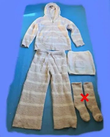 새상품급 젤라토 피케 룸웨어 복대 양말 무 3세트