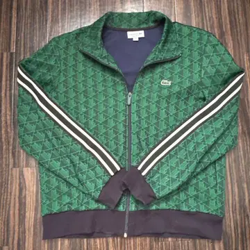 Lacoste 그린 퀼팅 자켓