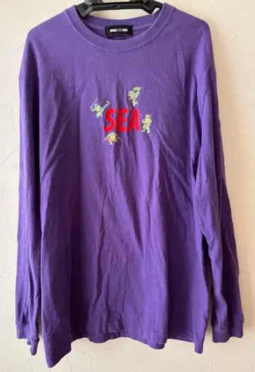 윈드앤씨 wind and sea 터틀즈 긴팔 티셔츠