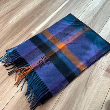 ANNA SUI 체크 무늬 머플러