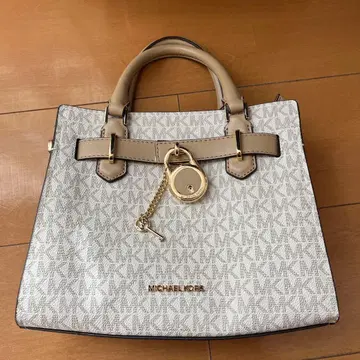 MICHAEL KORS 로고 프린트 핸드백