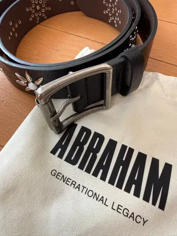 엔도 모리 착용 ABRAHAM V3 Ranger Strap Belt