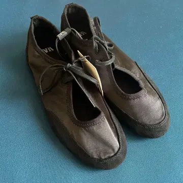 ZARA 오픈토 플랫슈즈 38