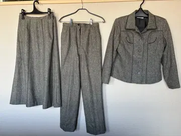 셋업 자켓, 팬츠, 스커트 3종 세트