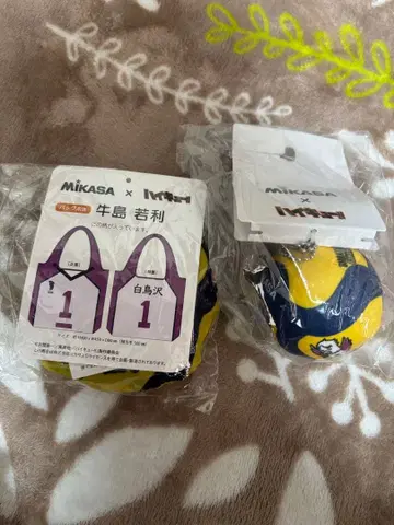 하이큐 시마무라 시라토리자와 토트백 키링