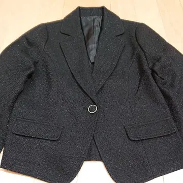 블랙 테일러드 자켓