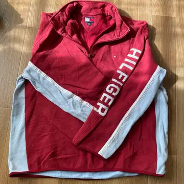 TOMY HILFIGER 하프 지퍼 XL