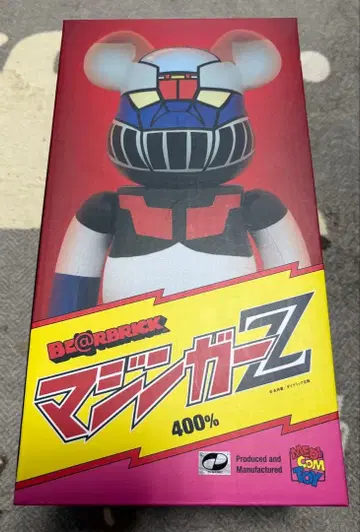 BE@RBRICK 마징가 Z 400% 탄생 40주년 기념 기획