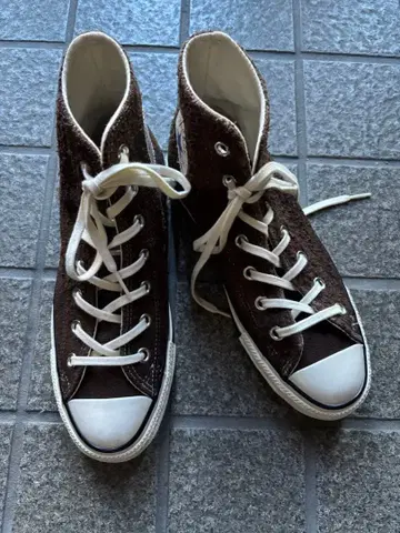 올스타 스웨이드 브라운