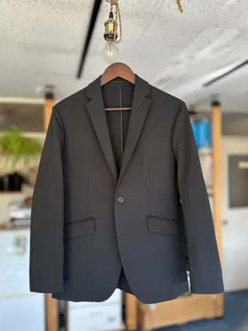 GLOBAL WORK 테일러드 자켓 네이비