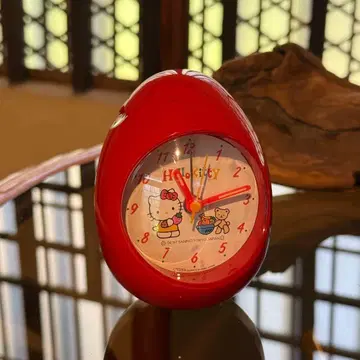 헬로키티 롤링 알람 시계 CITIZEN