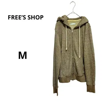 프리즈샵 후드티 넉넉한 상의 캐주얼 내추럴 무지 M