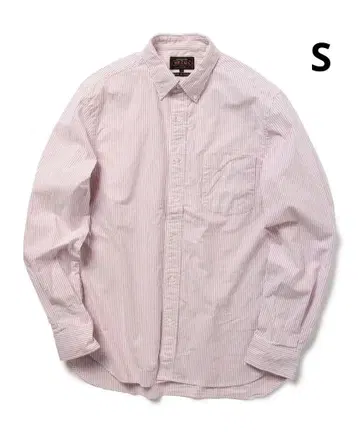 BEAMS+ B.D. Oxford Candy Stripe 셔츠 S