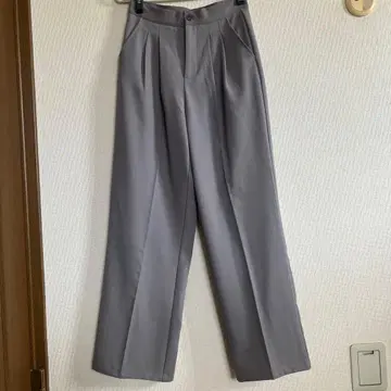 그레이 슬랙스 여성용