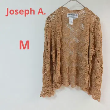 새상품급 Joseph A. [ M ] 레이스 편직 가디건 베이지