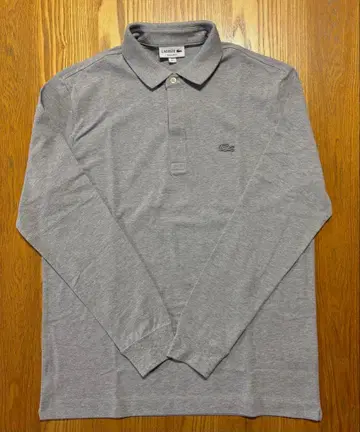 히요쿠 프론트 롱 슬리브 피케 셔츠 (미사용)