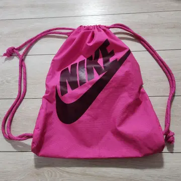 나이키 백팩 냅색 백팩 드로우 스트링 핑크
