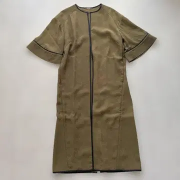 CELFORD 롱 코트 카키