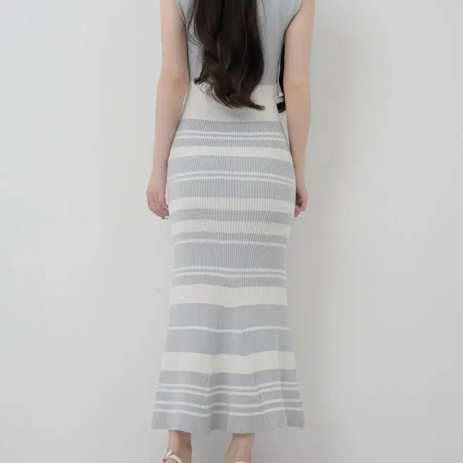 ワンピース Lumignon Riobon border nermaid dress Lumignon Riobon border nermaid dress - メルカリ