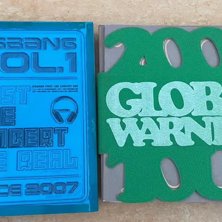 BIGBANG | 빅뱅 Bigbang Global Warning Concert 2008 DVD + Photobook