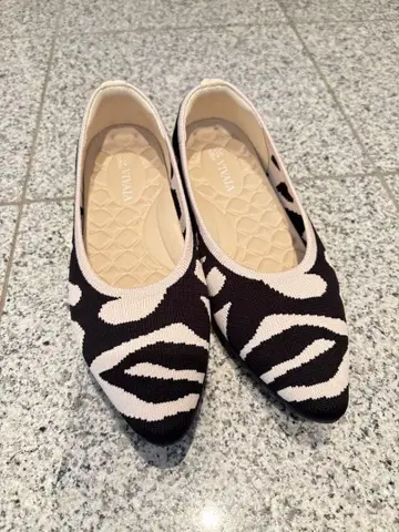 VIVAIA 애니멀 프린트 플랫슈즈