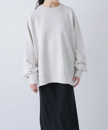 카구레 코튼 크루넥 맨투맨 풀오버 미사용 새상품