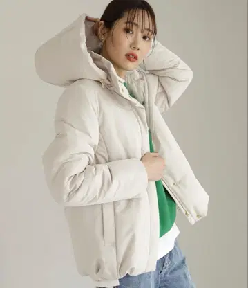 글로벌 워크 에어 서멀 발수 후드 블루종