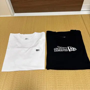 NEW ERA 뉴에라 반팔 T셔츠 2장 묶음 판매