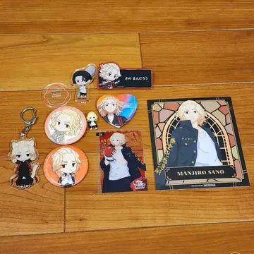 도리베 색지 아크릴 스탠드 캔 배지 외 사노 만지로 2