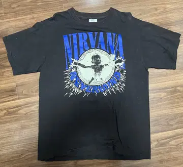 NIRVANA 티셔츠 밴드 티셔츠