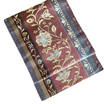 엘레강트한 당초 무늬 하카타 오리 8촌 오비