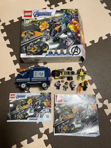 레고 LEGO 슈퍼 히어로즈 어벤져스 배틀 트럭 76143