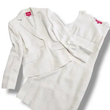 [ 새상품급 ] 아인슈리트 트위드 셋업 M 상당 자켓+원피스