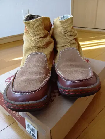 인디언 코듀로이 부츠