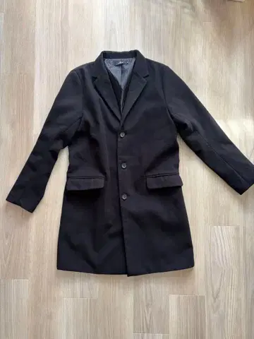 MONO-MART 블랙 체스터 코트