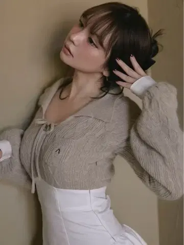 ANDMARY 앤드마리 Tess 블라우스 미니 드레스