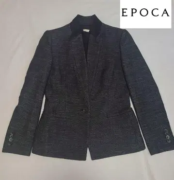 EPOCA 다크 그레이 테일러드 자켓