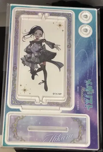 메달리스트 오카자키 히카루 회전 아크릴 스탠드 모노크롬 코디