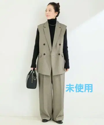 셋업 베이세스톡 B.C STOCK 베스트+2턱 팬츠