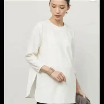 SOEJU A라인 튜닉 블라우스 긴팔 상의 S 사이즈