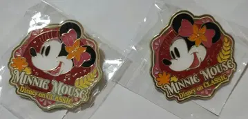 디즈니 온 클래식 2025 회장 한정판 캡슐 토이 핀 배지 미니 마우스